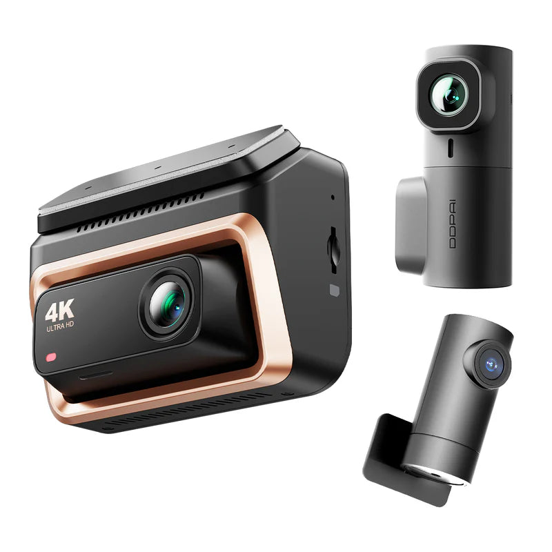 Z60 Pro 4K Dashbordkamera med Bakkamera