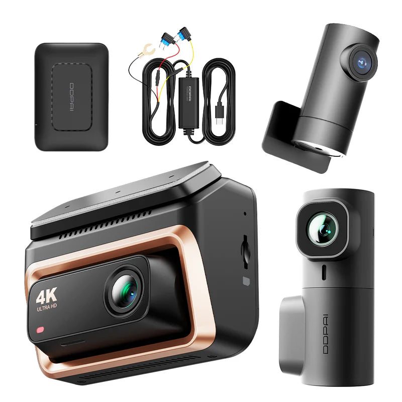 Z60 Pro 4K Dashbordkamera med Bakkamera